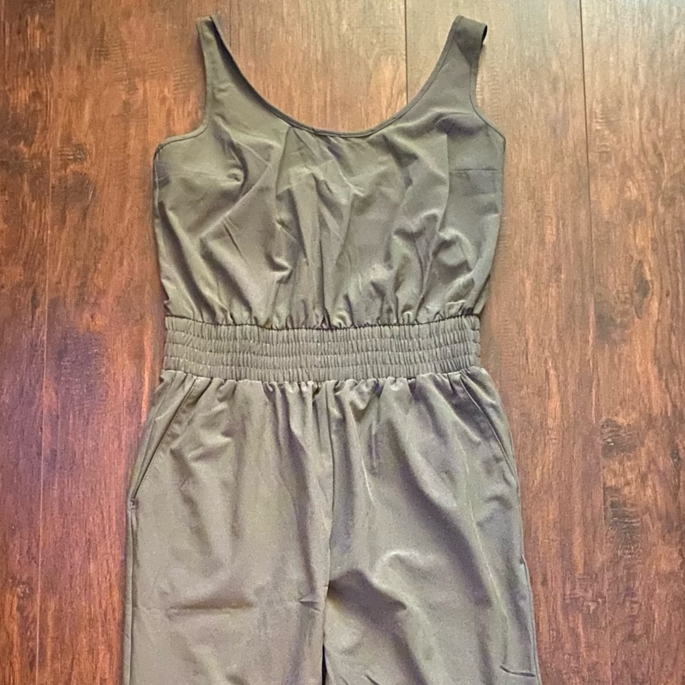 Abercrombie & Fitch Army Green Jumpsuit